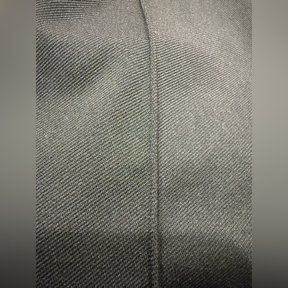 Dee Ocleppo Smooth Stretch Twill Black Flare Pants Seam Detail &Elegant DrapeNWT - Picture 11 of 14